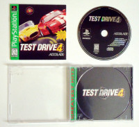 PlayStation 1  (PS1):  Test Drive 4 (racing video game)