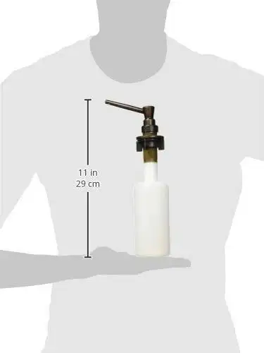Delta Faucet Soap/Lotion Dispenser with 13oz Bottle Bronze in Bathwares in Oakville / Halton Region - Image 4