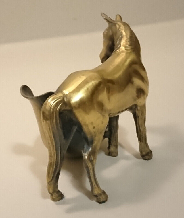 Vintage Brass Horse Figurine Pipe Rest Holder in Arts & Collectibles in Oshawa / Durham Region - Image 4