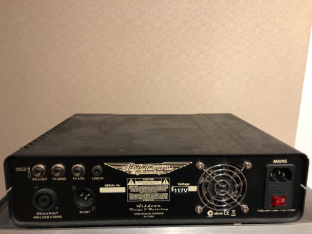 ASHDOWN RM-420 Bass Amp Head in Amps & Pedals in Peterborough - Image 2