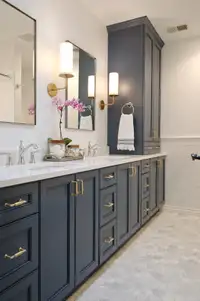 Custom Vanity and Cabinetry