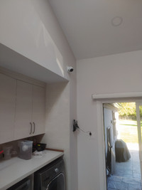 Commercial grade camera and monitoring system installation
