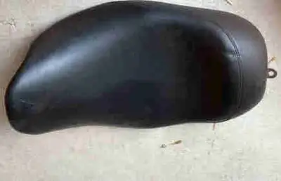 Custom Leather Harley seat. No damage. I used it on my 2010 HD Road King (which is SOLD ) but it als...