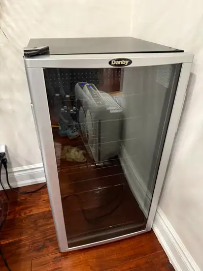 Danby Beverage/Wine Cooler Fridge Blue LED, View more