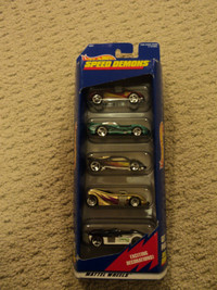 Hot Wheels Speed Demons 5 Car Set *NEW IN BOX*