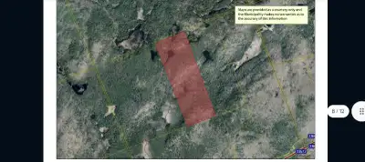 102 Acres of pristine forest, mountain, wetland, creeks, and ponds. Bordered to the north and west b...
