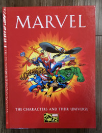 Marvel: The Characters  & Their Universe - Hardcover ( NEW)