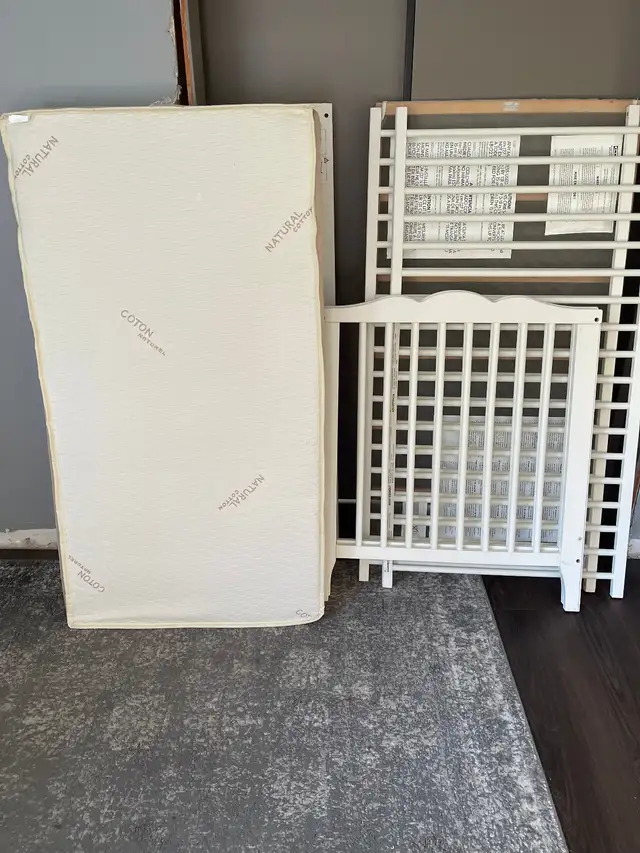 IKEA Crib and Mattress in Cribs in Brantford - Image 2