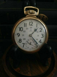 Rare Antique High Grade OMEGA pocket watch , works perfectly