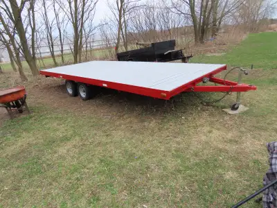 20 ft  x 8 ft 6 in FLATBED TRAILER, View more