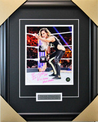 Trish Stratus signed autograph WWF WWE wrestling 8x10 framed
