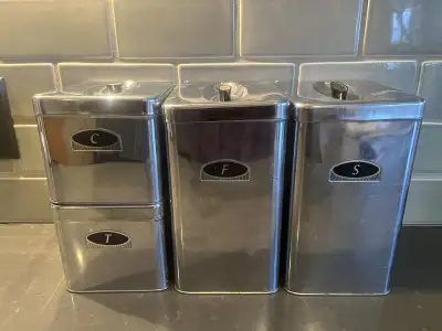  Vintage canisters , View more
