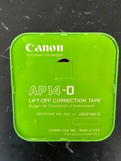 Canon AP14-D Tape, View more