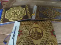 Photo Albums – Hand Carved Wooden Covers