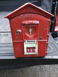 Vintage Gamewell Fire Alarm Box $450
