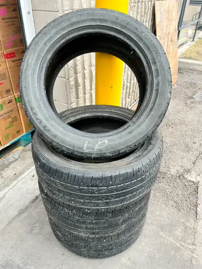 Selling a full set of 4 Toyo Versado Noir all-season tires. Size is 245/50R18 100V Details: Brand: T...