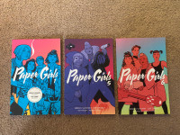 Paper Girls volumes 1, 5 and 6