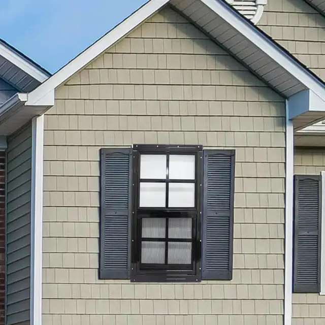 2-Pack Shed Window with Black Frame, 24" x 27" - NEW in Outdoor Tools & Storage in City of Toronto - Image 4