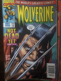 Wolverine comic collection