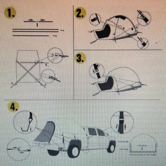 New In Box  Truck Bed Tent  in Fishing, Camping & Outdoors in Peterborough - Image 3