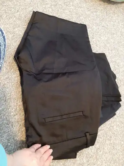 Like New Mexx Satin Black Pants - Size 38, View more