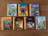 French Geronimo Stilton Books(17) & 1 Hard cover chapter