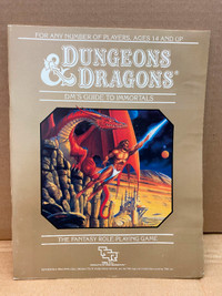 Dungeons & Dragons - DM's Guide to Immortals-1986 First Printing