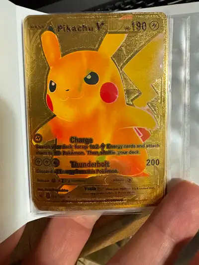 Rare Charizard and Pikachu Cards, View more