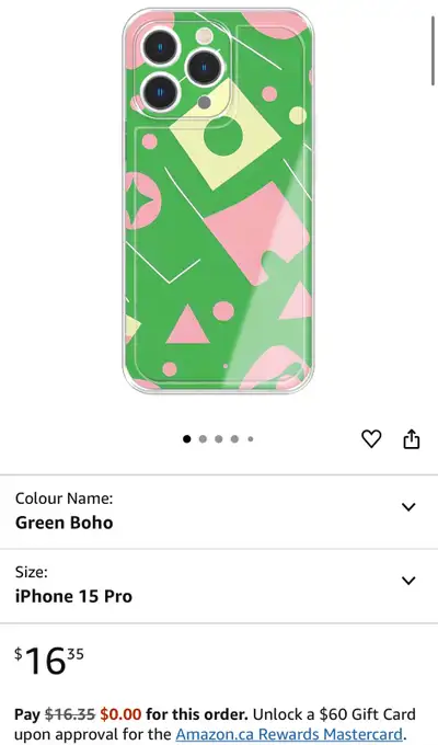 Berkin Arts iPhone 15 Pro Case, View more