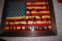 Vintage 1984 Olympic memorabilia