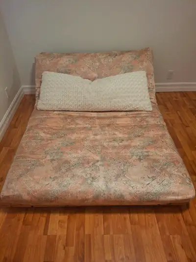 5-Pc Convertible Futon & Accessories, Like New! ~$700 Value, View more