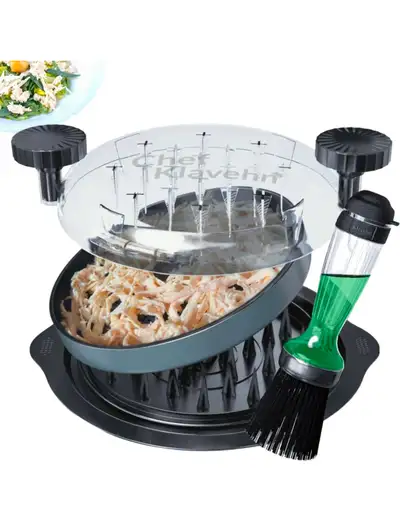 3 Layers Chicken Shredder with Special Brush, View more