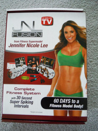 Jennifer Nicole Lee 9 DVD Complete Fitness System for sale !!!