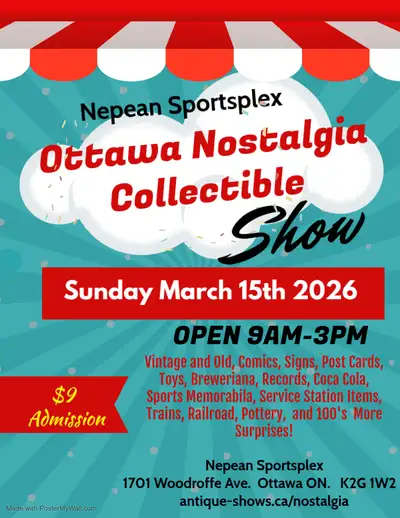 Ottawa Nostalgia & Collectors Show.. Vintage, Antiques!, View more