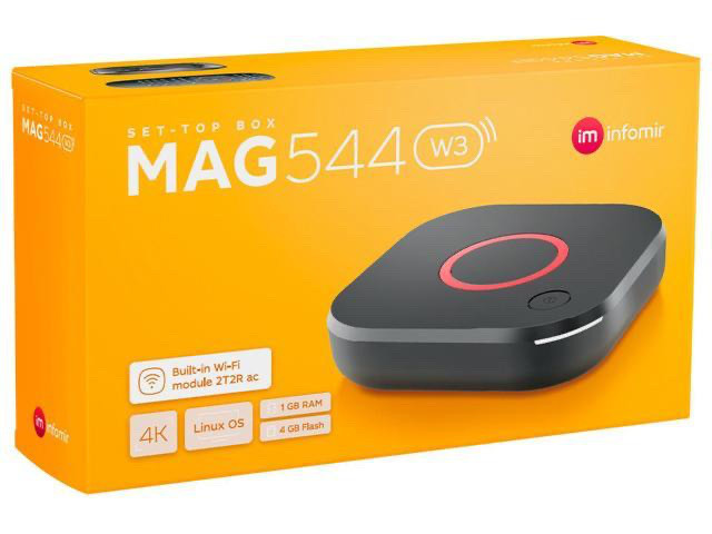 Brand New Mag 544W3 Iptv set top box for sale. in Cell Phone Accessories in Oshawa / Durham Region - Image 4