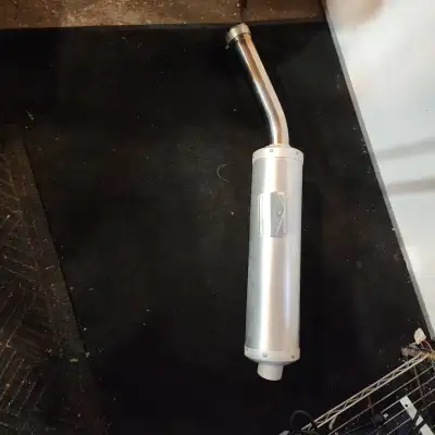 Yamaha Muffler exhaust motorcycle bike 5SL silver - cash only N, View more