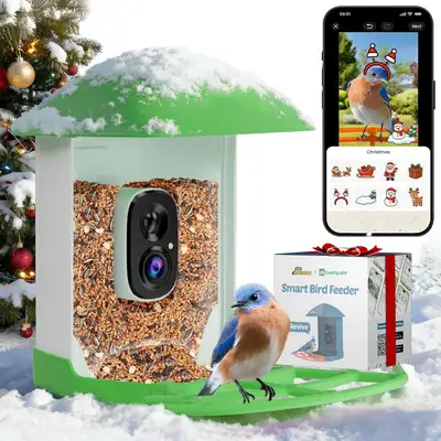Smart Bird Feeder Camera, Birdwatching Camera with Lifetime Free, View more