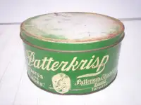 Vintage Patterkrisp Chocolate Tin