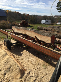 TRUCKLOAD OF CEDAR SAW LOGS