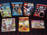 Kid's Books, Stickers, Guides, Lego, Spiderman, Transformers