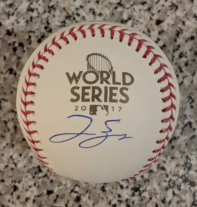 George Springer Signed Autographed World Series Baseball Jays, View more