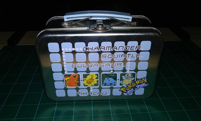 Vintage 1999 Pokemon Lunch Box Tin in Arts & Collectibles in Saint John