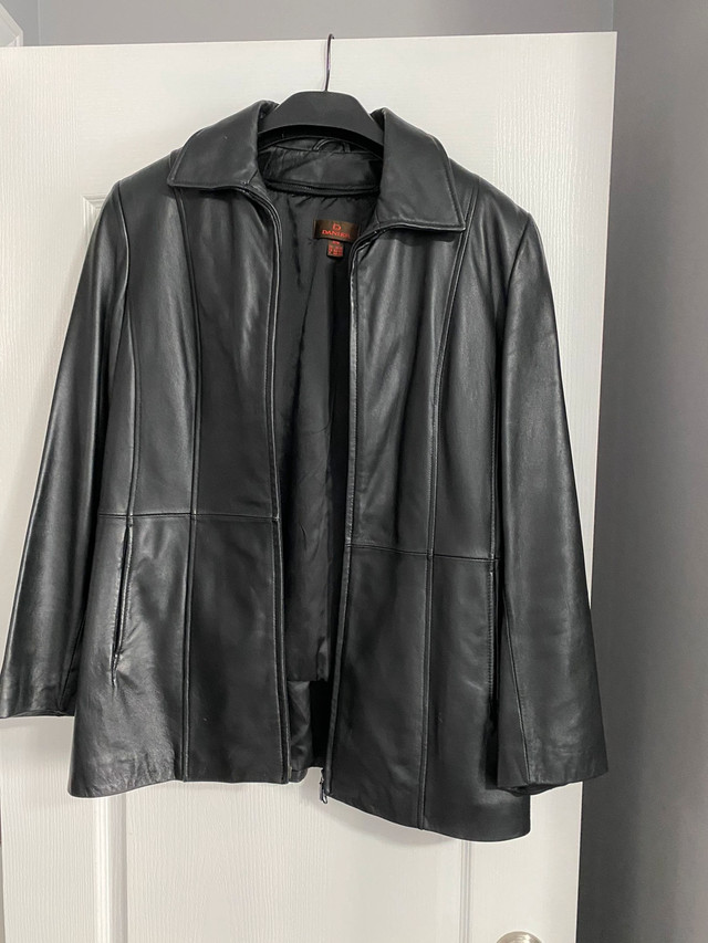 Womens Leather Coat in Women's - Tops & Outerwear in Cambridge