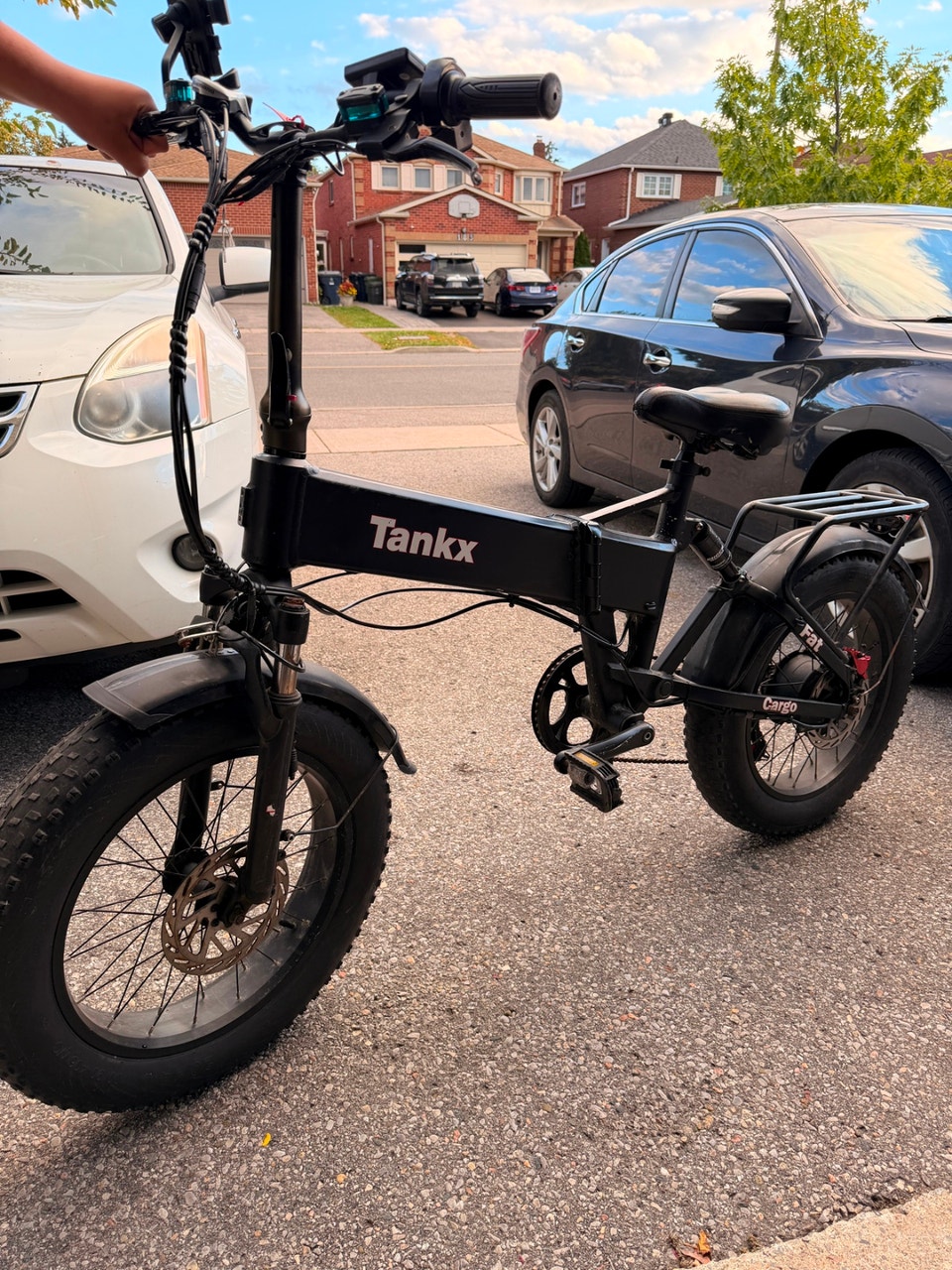 Tankx Folding Fat Tire Electric Bike - Cargo | eBike | City of Toronto ...