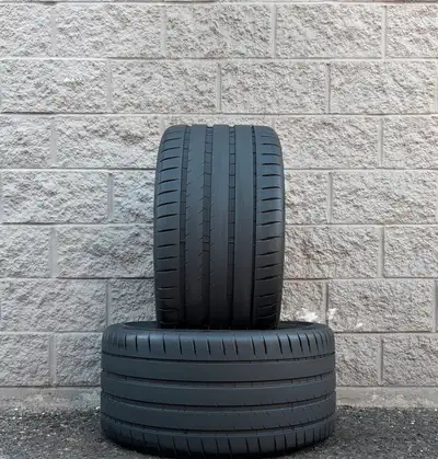 Michelin Pilot Sport 4S ND0 Rated 21” Summer Tires. 2x 315 30 21 (99%). Fits: Porsche Panamera S / E...