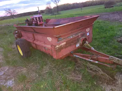Manure spreader for horse, sheep or goats, View more