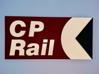 Railroad Signs!  VIA, Canadian Pacific, CP Airlines, CP Rail