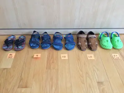 Sandales pour enfants. Grandeur 8 à 10, View more