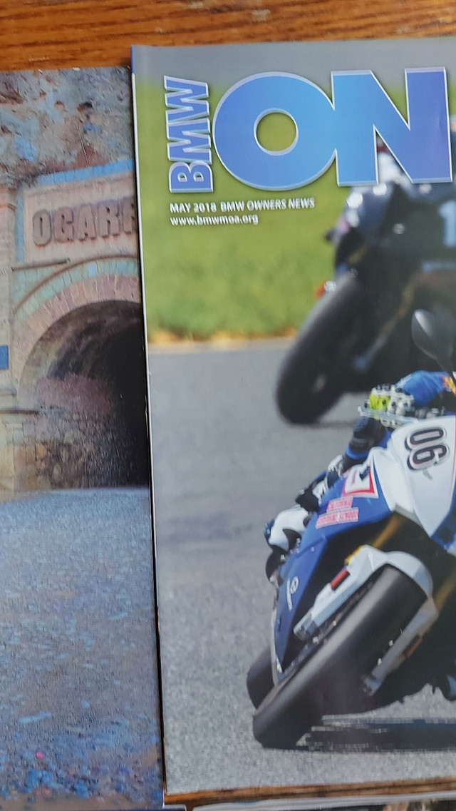 BMW ON MOTORCYCLE MAGAZINE LOT OF 8 in Magazines in City of Toronto - Image 4