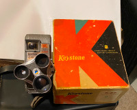 Vintage 1950s Keystone Capri K-27  8 mm movie camera